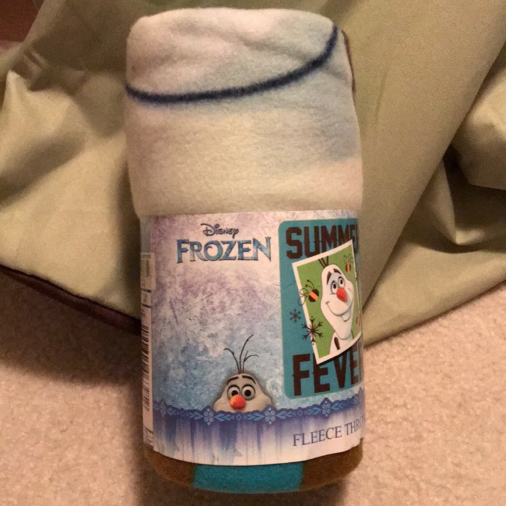 Disney Frozen Throw Blanket Olaf 40"x50"